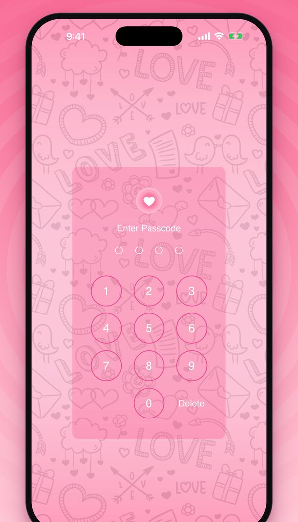 Passcode lock screen